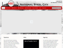 Tablet Screenshot of nsc-us.com